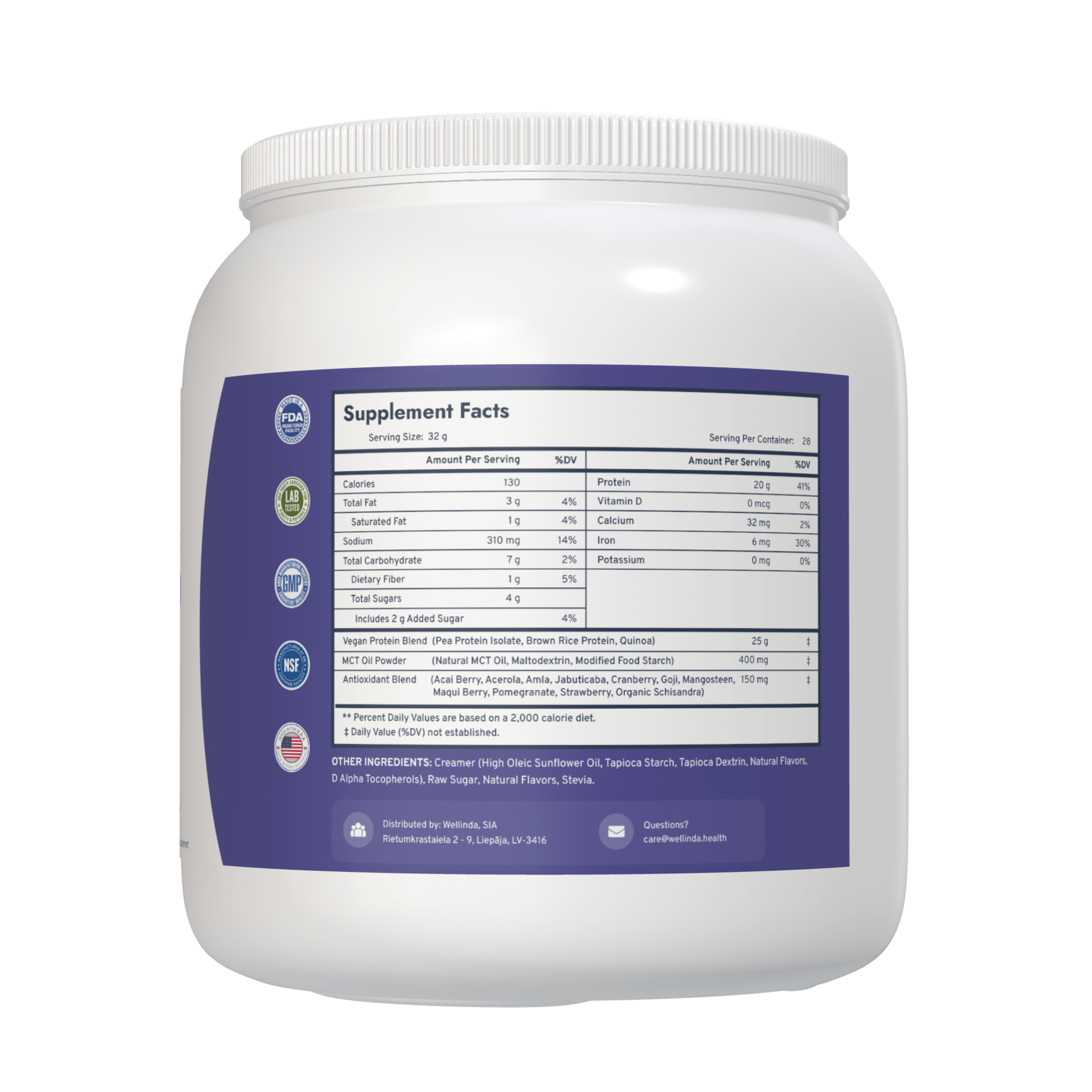 Plant-Based Pure Protein