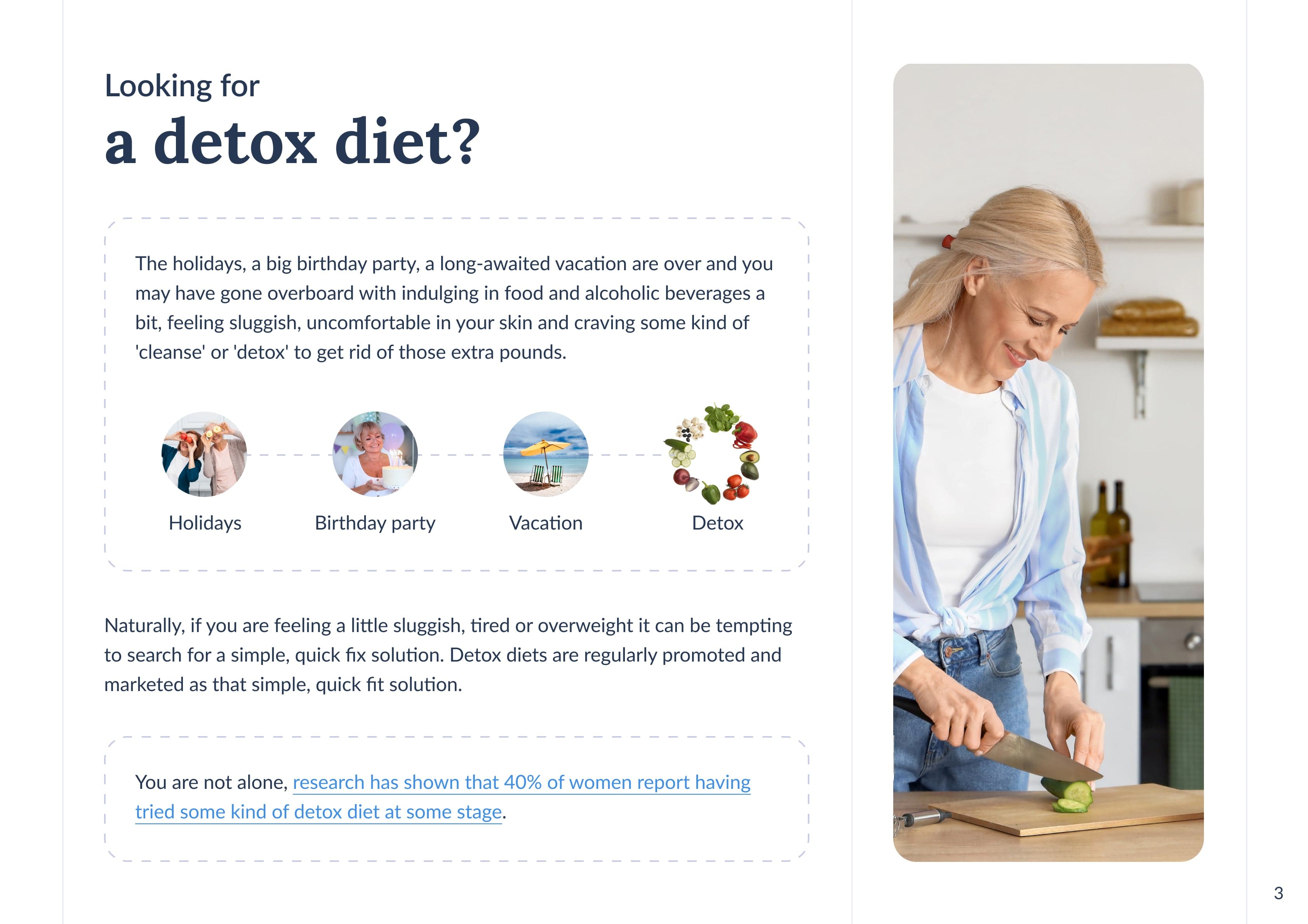 The Detox Diet - step-by-step guide and recipe plan