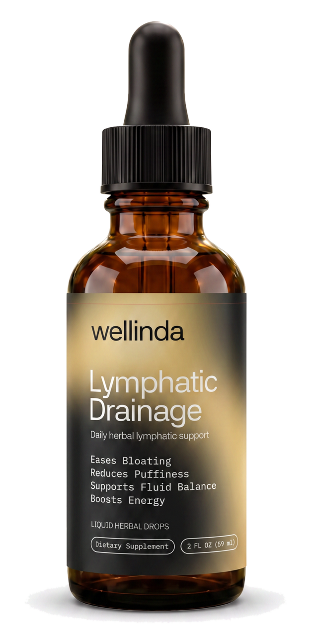 Wellinda Lymphatic Drainage Drops bottle