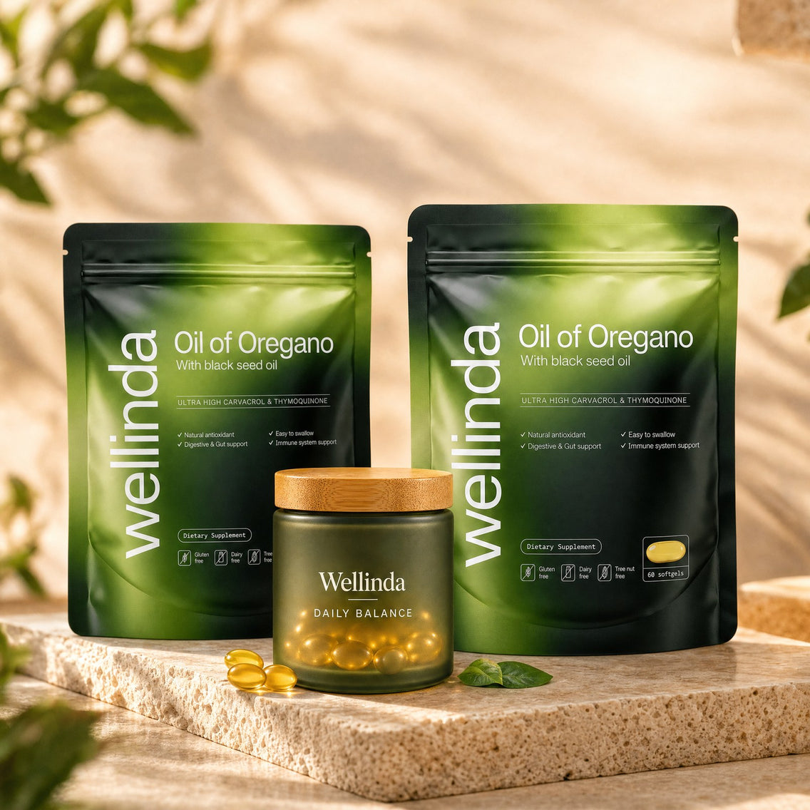 Wellinda® Oil of Oregano Softgels