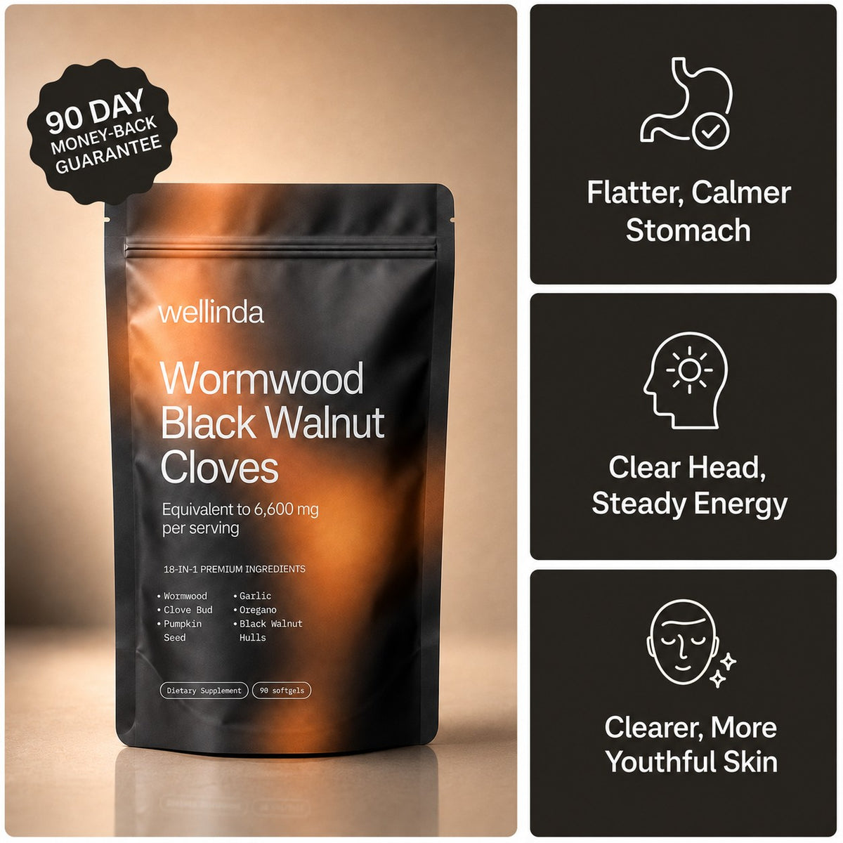 Wellinda® Wormwood Complex Softgels