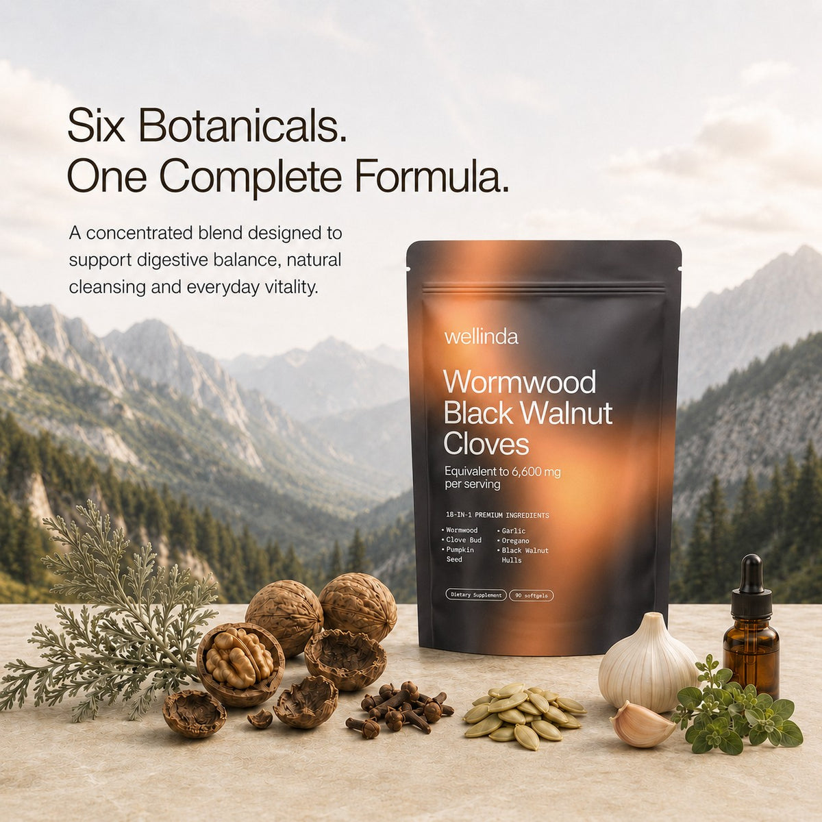 Wellinda® Wormwood Complex Softgels